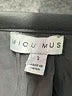 MIOU MUSE 100% Polyester Gray Short Sleeve Blouse Size S - photo 7