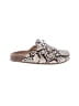 Worthington Animal Print Gray Mule/Clog Size 7 - photo 1