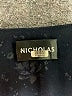 Nicholas 100% Silk Black Long Sleeve Silk Top Size 4 - photo 7