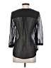 Daniel Rainn Black 3/4 Sleeve Blouse Size XS - photo 2