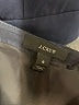 J.Crew Polka Dots Black Blue Formal Skirt Size 6 - photo 4