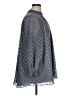 DR2 100% Polyester Gray 3/4 Sleeve Blouse Size 1X - photo 4