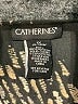 Catherines 100% Polyester Graphic Black Casual Dress Size 1X - photo 7
