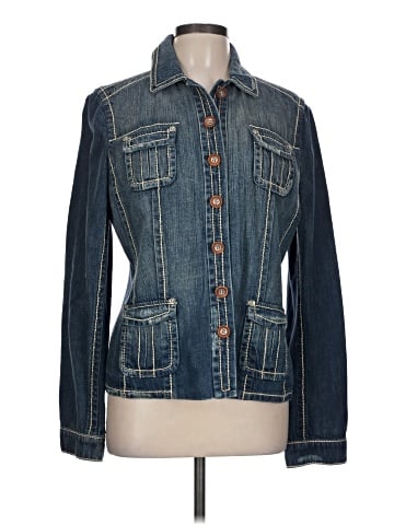 Elie Tahari Denim Jacket (view 1)