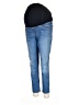 Isabel Maternity Solid Blue Jeans Size 10 Maternity - photo 1