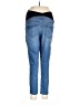 Isabel Maternity Solid Blue Jeans Size 10 Maternity - photo 2