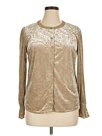 Isaac Mizrahi LIVE! Long Sleeve Blouse (view 1)