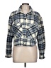 Zara Plaid Blue Jacket Size L - photo 1
