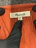 Madewell 100% Cotton Orange Tank Top Size XXS - photo 7