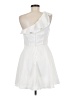 Mi ami 100% Polyester White Cocktail Dress Size M - photo 2