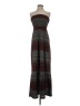 Element 100% Polyester Argyle Burgundy Casual Dress Size S - photo 1