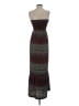 Element 100% Polyester Argyle Burgundy Casual Dress Size S - photo 2
