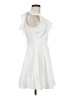 Mi ami 100% Polyester White Cocktail Dress Size M - photo 4