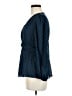 Max Studio 100% Polyester Blue Long Sleeve Blouse Size M - photo 5