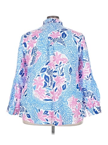 Charter Club 3/4 Sleeve Button-Down Shirt (view 2)