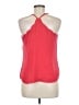 J.Crew Factory Store 100% Polyester Red Sleeveless Top Size 8 - photo 2