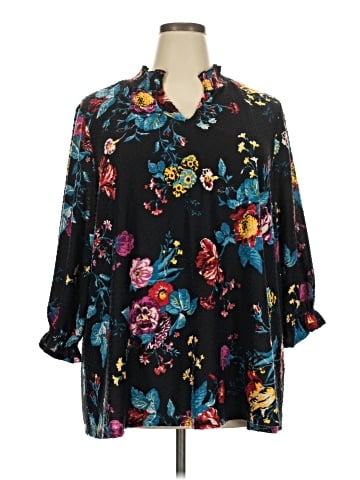 Lane Bryant 3/4 Sleeve Blouse (view 1)