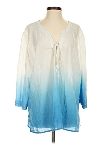 Italca of Italy Long Sleeve Blouse (view 1)