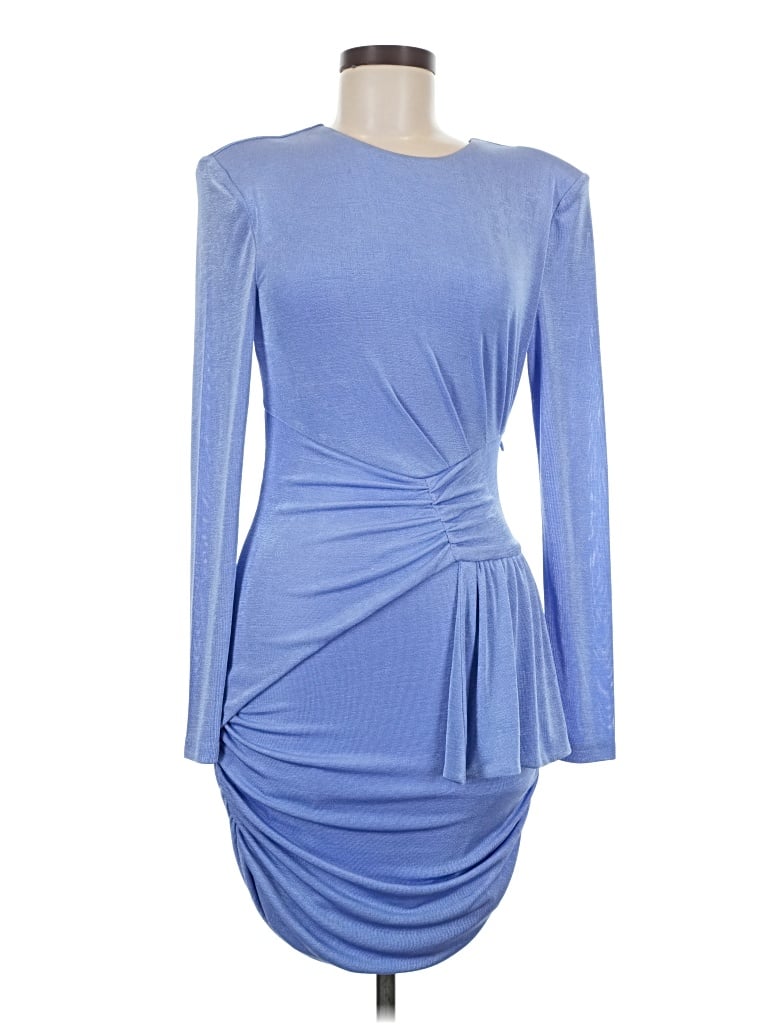 Pre-owned Misha Cocktail Dress In Blue