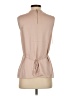 Babaton 100% Polyester Tan Sleeveless Blouse Size S - photo 2