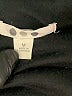 Three Dots Solid Black Track Jacket Size M - photo 3