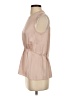 Babaton 100% Polyester Tan Sleeveless Blouse Size S - photo 5