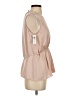 Babaton 100% Polyester Tan Sleeveless Blouse Size S - photo 4