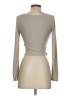 Shein Gray Long Sleeve T-Shirt Size S - photo 2