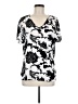 Ann Taylor LOFT Outlet Silver Short Sleeve Blouse Size M - photo 1