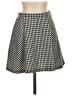 Originality Houndstooth Gray Casual Skirt Size S - photo 1