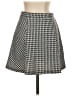 Originality Houndstooth Gray Casual Skirt Size S - photo 2