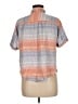 Universal Thread Stripes Orange Short Sleeve Button-Down Shirt Size M - photo 2