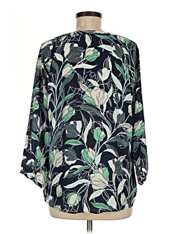 Banana Republic Factory Store 3/4 Sleeve Blouse (view 2)