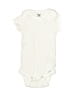 Gerber Solid Ivory Short Sleeve Onesie Size 0-3 mo - photo 1