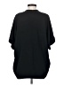 Assorted Brands 100% Polyester Black Short Sleeve Blouse Size S - photo 2