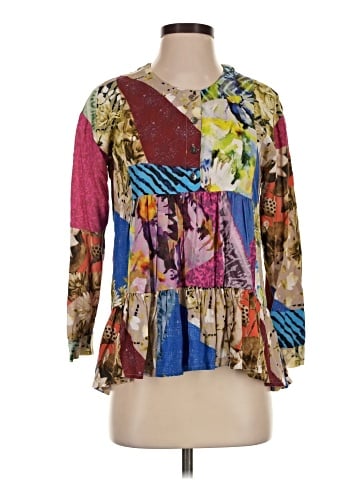 Conditions Apply 3/4 Sleeve Blouse (view 1)