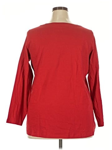 Woman Within 3/4 Sleeve T-Shirt (view 2)