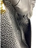 Prada Black Vitello leather 6 key holder One size - photo 6