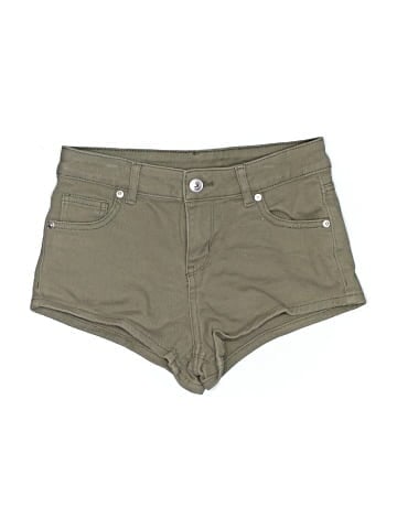 Divided by H&M Khaki Shorts (view 1)