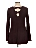 I.N. San Francisco Burgundy Pullover Sweater Size L - photo 2