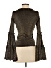 Likely Brown Long Sleeve Top Size S - photo 2