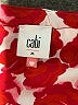 CAbi 100% Polyester Red Sleeveless Blouse Size M - photo 7