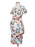 Pink Blush Floral Blue Casual Dress Size XS Maternity - photo 1