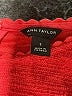 Ann Taylor Red Sleeveless Top Size S - photo 7