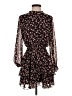 Zara 100% Polyester Floral Black Casual Dress Size S - photo 1