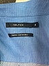 Nautica Solid Blue Long Sleeve Button-Down Shirt Size 10 - photo 3