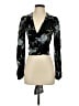 Reformation 100% Viscose Black Long Sleeve Blouse Size XS - photo 1
