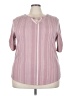 Cure Pink Short Sleeve Blouse Size XXXL - photo 1