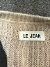 Le Jean Tan Cardigan Size M - photo 7