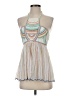 Floreat 100% Rayon Ivory Halter Top Size 0 - photo 1